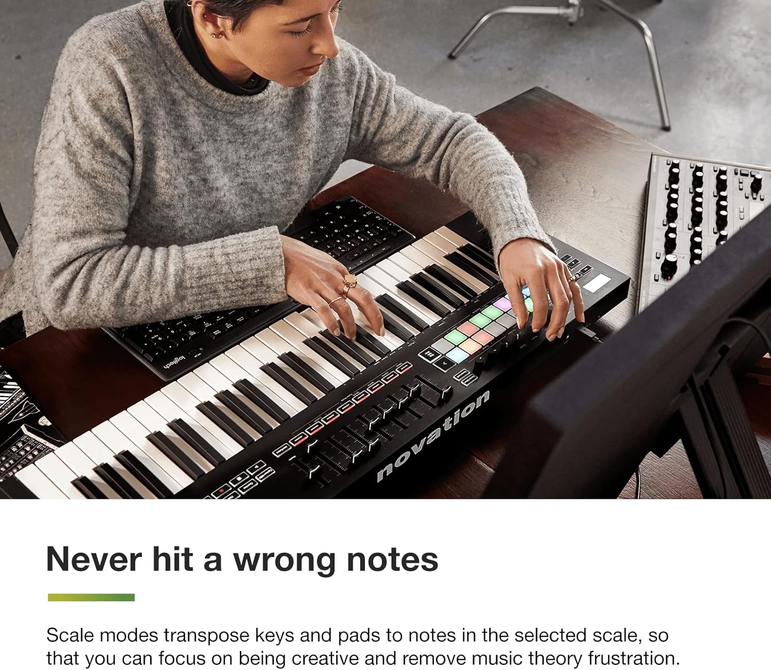 Novation Launchkey 49 [MK3] MIDI Keyboard Controller for Ableton Live : Musical Instruments