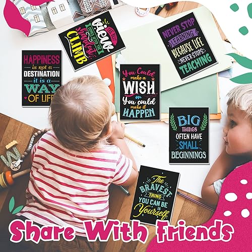 Miniatura 41 de Geelin Bloc de notas inspirador, regalos de agradecimiento, mini cuaderno motivacional, diario de oración de bolsillo pequeño, regalos de escritura