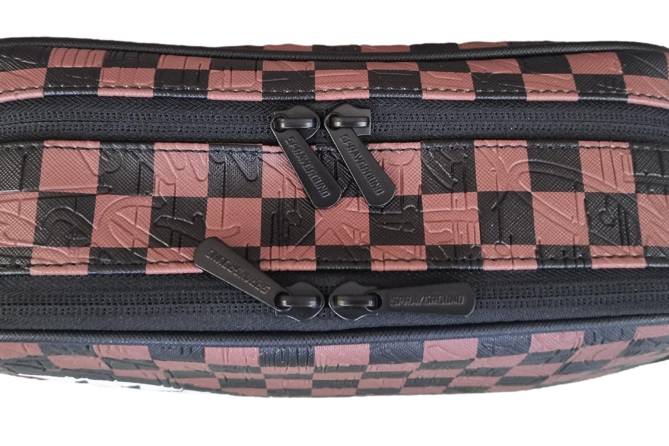 SPRAYGROUND Check 2 Emboss Toiletry Bag
