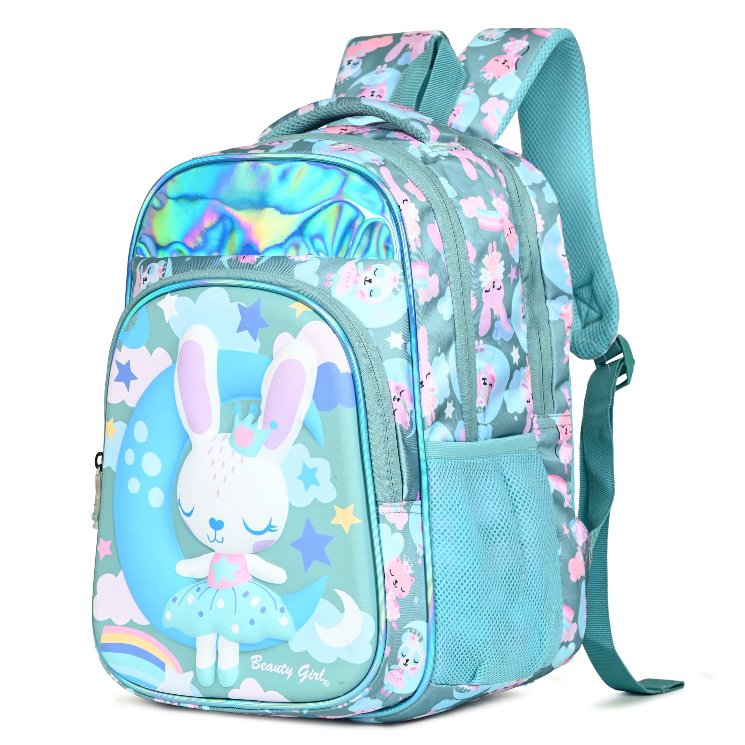 beauty girls BY HOTSHOT RABBITAT_1664|school bag for girls|bag for girls|15 inch|kids backpack|water resistant|20L backpack-picture-57