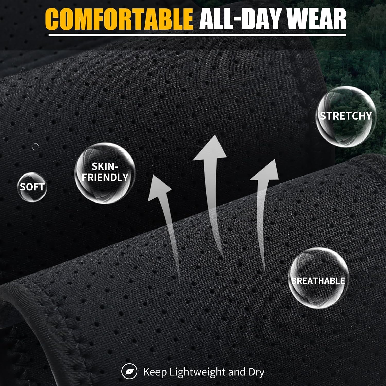 Belly Band Holster for Men & Women - Comfortable Carry Gun Holster for 9MM and 380 with Breathable Neoprene, Fits Glock 19 17 42 43 43x, Taurus, Ruger LCP, S&W M&P Shield for Most Handguns - Image 2