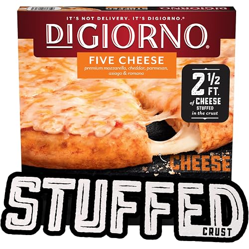Digiorno Frozen Pizza, Stuffed Crust Five Cheese Pizza, Quick Dinner For Family, Easy Dinner