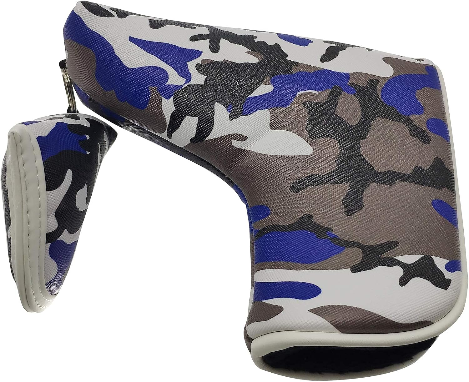HISTAR Golf Head Cover Putter Cover Protector Camouflage Pattern Soft PU