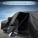 Car Cover Waterproof Custom Fit for Mini Cooper 2 Door 2002-2021 All Weather for Automobiles Outdoor Snow Sun Dust UV Protection Full Exterior Cover with Door Zipper
