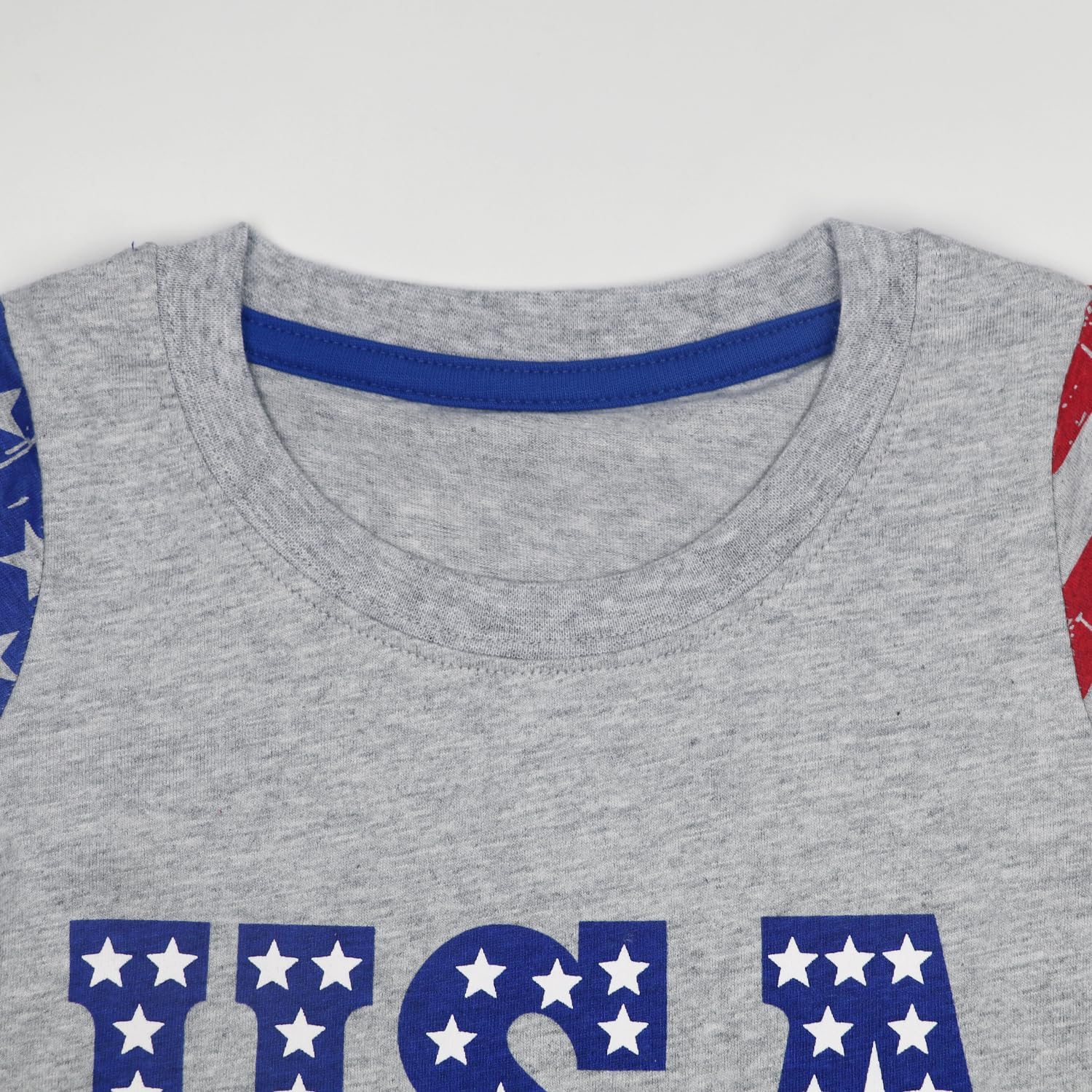 Toddler Boy Girl 4th of July T-Shirt American Flag Tee Kids Patriotic Outfit Short Sleeve Shirt Tops 2-7T - Image 5