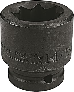 Impact Socket, 3/4 In Dr, 1-5/16 In, 8 pt