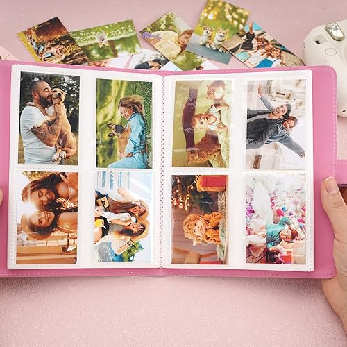 Miniatura 5 de Álbum de fotos de 256 bolsillos para cámara instantánea Fujifilm Instax Mini, cámara Polaroid, para cámara instantánea Fujifilm Instax Mini 11 12 9