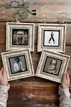 Oscar Stone Decor  er eveli Ta  Tablo Duvar Dekoru 20X20Cm 4L  Set Michael Jackson Set 4-4Cdd-057