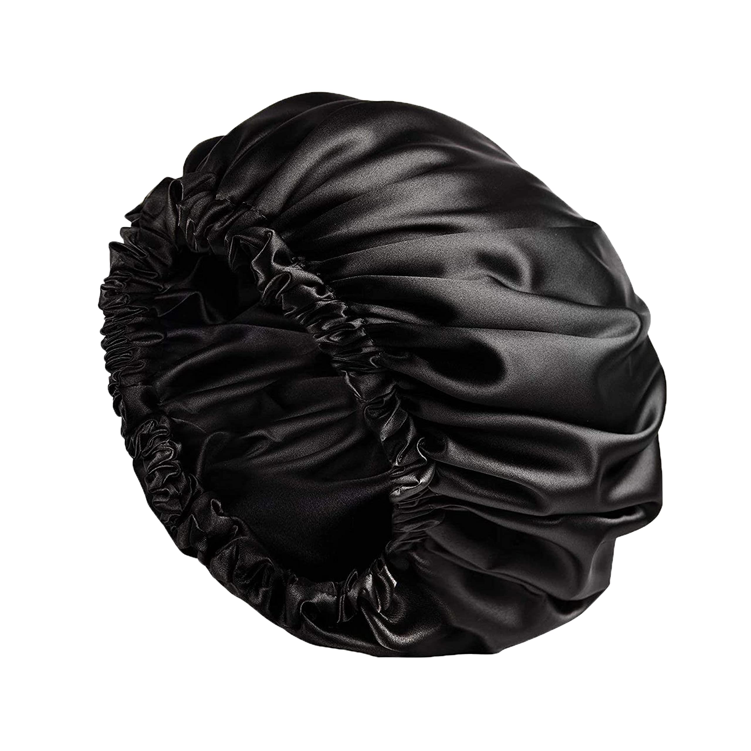 Satin Silk Bonnet Fully Reversible Sleeping Cap for Hair Double-Sided Bonnet for Frizz-Free Hair, Nighttime Hair Care, and Soft Sleepwear