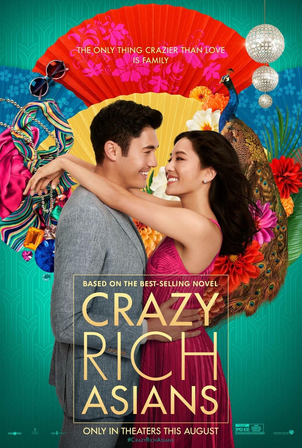 Kirbis Crazy Rich Asians Movie Poster 18 x 28 Inches