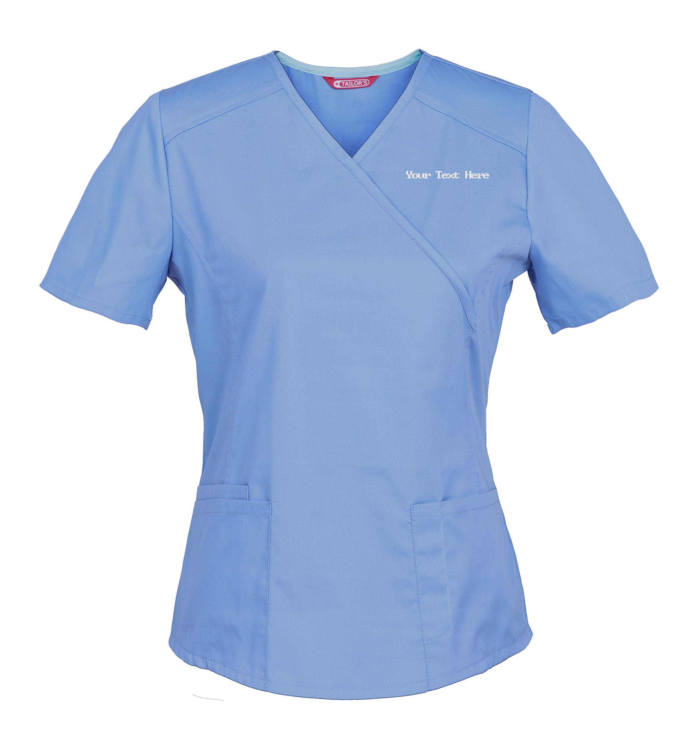 Personalizzata Donna Divisa Ospedaliera Uniforme Sanitaria Set con Casacca e Pantalone Divise Uniformi Medica Set con Maglia e Pantaloni Uniformi Mediche Personalizzabile