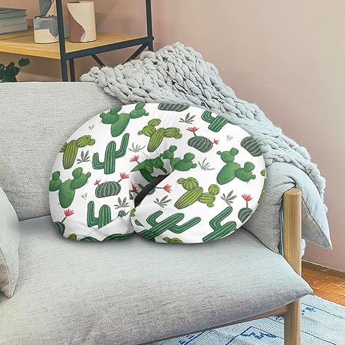 Miniatura 5 de Almohada de lactancia materna desmontable para recién nacido, funda y posicionador, lavable, protector de soporte para la cabeza, cojín esencial con