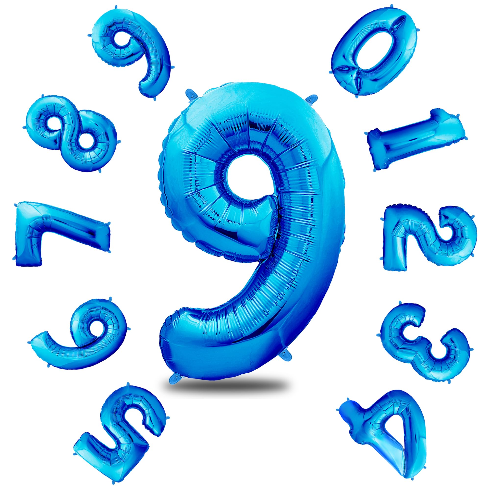 Décoration Anniversaire Garçon 1 An Bleu - Kit Complet Ballons Et Accessoires - Thème 1er Anniversaire