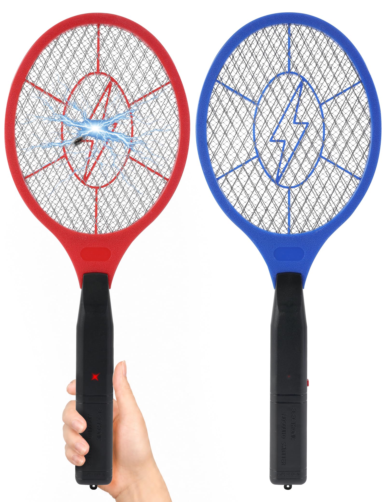 ZHOU HE 2-Pack Battery Swatter