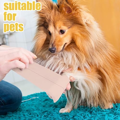 Miniatura 6 de 4 rollos de cinta elástica adhesiva de cinta elástica autoadhesiva, vendajes elásticos flexibles para esguinces de tobillo, rodilla y muñeca,