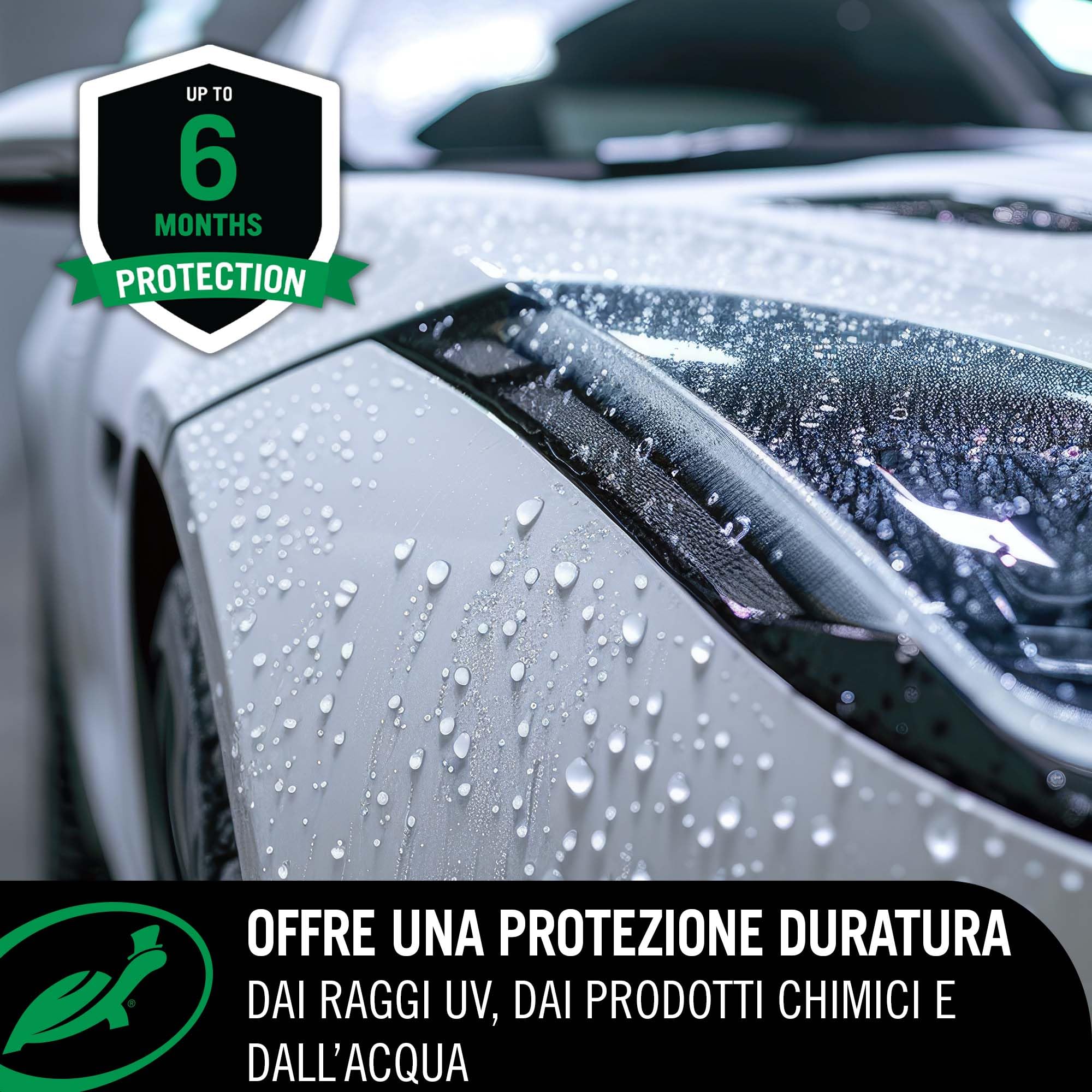 Turtle Wax Seal N Shine, Sigillante per Cera Auto, Alta Brillantezza, Estrema Repellenza all’Acqua e Protezione Durevole della Vernice, con Cera Carnauba, per Vernice, Cerchi, Vetri, Plastiche y Altro