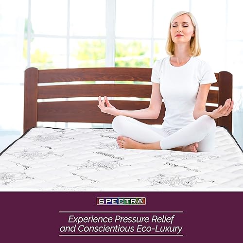 Miniatura 5 de Spectra Elementos ortopédicos del colchón colchón de la parte superior de la almohada del filo del cuchillo firme de 11 pulgadas
