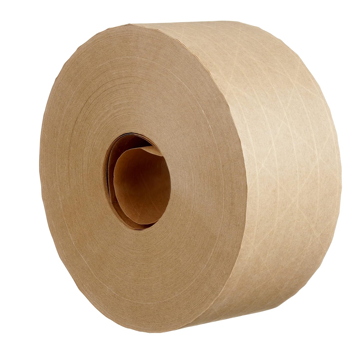 3M Water Activated Paper Tape 6144, Natural, Economy Reinforced, 70 mm x 450 ft, 10 per case