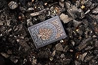 Vista 7 de Bicycle Cinder Premium Playing Cards, Silver Smoke Foil, 1 Deck