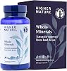 Higher Nature - Whole Minerals - Bio Minerals - Plant Based Complex - True Food® Formula - Multimineral Supplement - 100% Natural Sourced Minerals - Enhance Energy & Strengthen Immunity - 60 Capsules