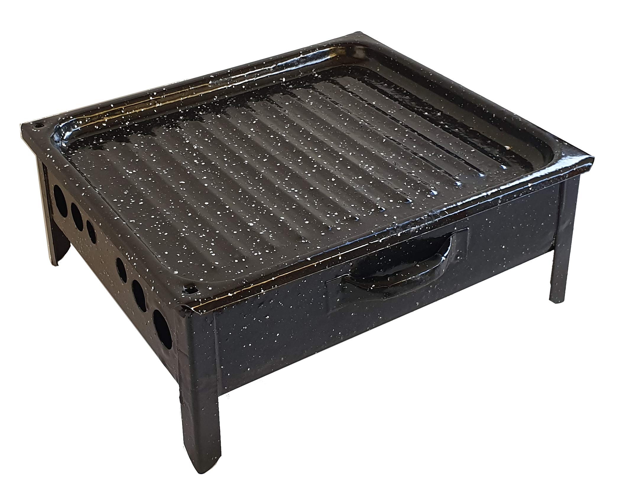 Buy Brasero BBQ Meat Table Warmer. THE ORIGINAL, Made in Argentina. Deluxe Enameled Finish