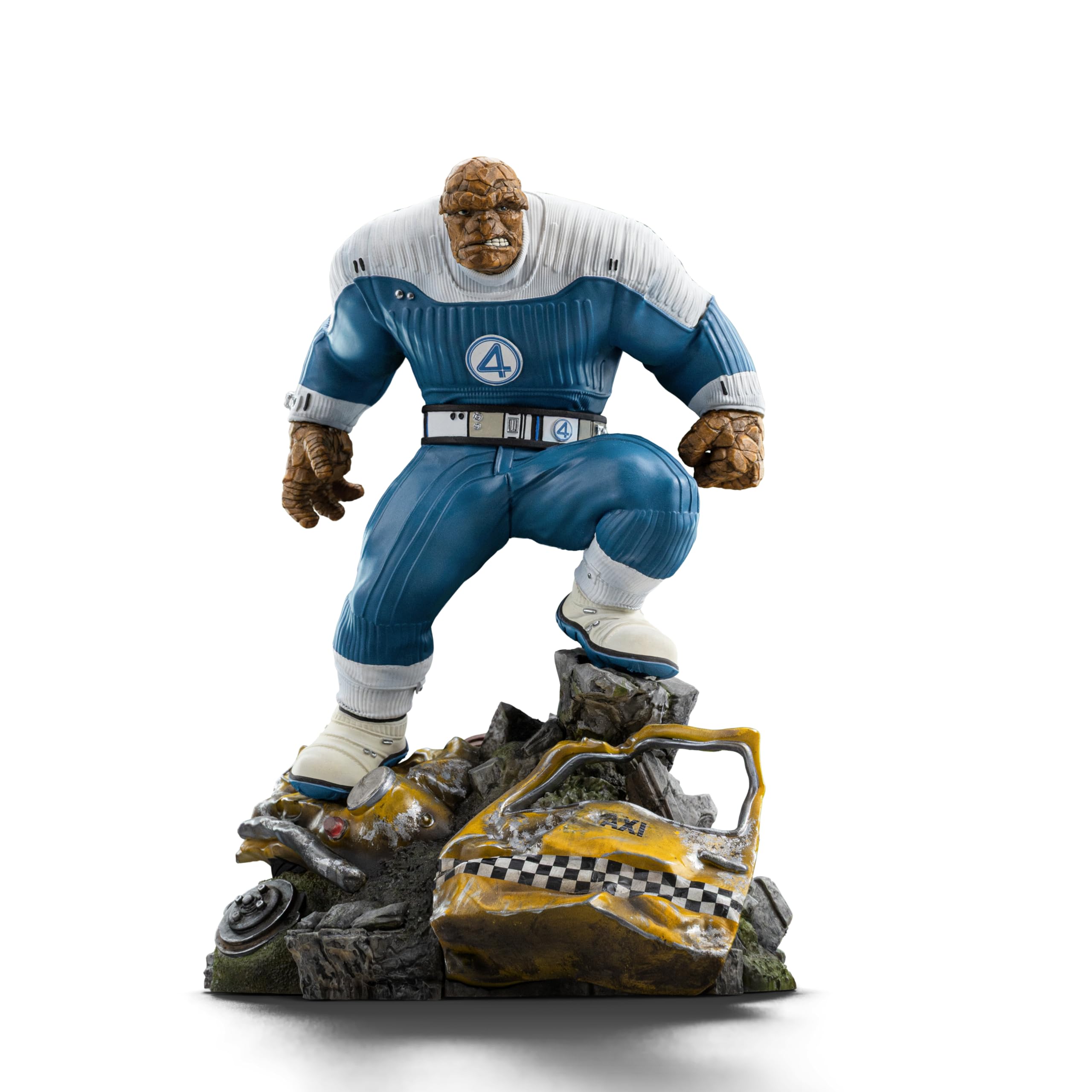 Statue de collection The Thing Fantastic Four Iron Studios résine multicolore 26 cm Art Scale