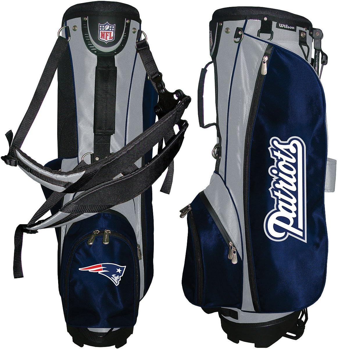 Wilson New England Patriots Golf Carry Bag Sports Fan