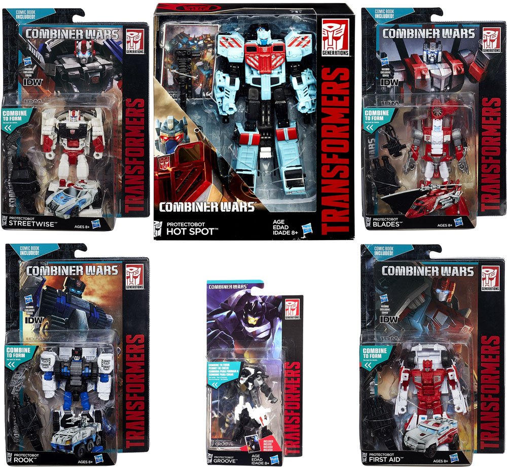 Defensor Transformers Combiner Wars Hot Spot Transformers