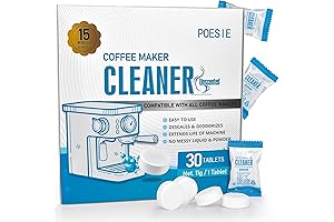 Poesie Coffee Cup Cleaner Tablets - The Perfect Way to Keep Your Coffee Maker Clean