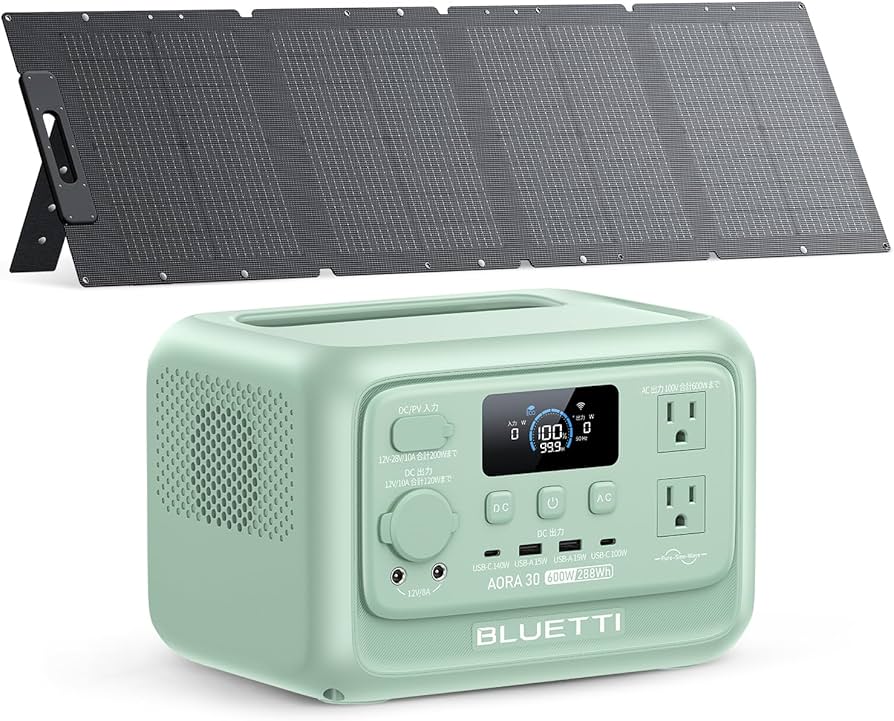 BLUETTI AORA 30 V2 小型ポータブル電源 | 防災推奨・車中泊 スカイブルー | BLUETTI AORA 30 V2 小型ポータブル電源 | 防災