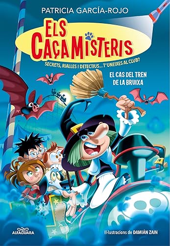 Els caçamisteris 3 - El cas del tren de la bruixa: Secrets, rialles i detectius... T'uneixes al club? (Joves lectors)