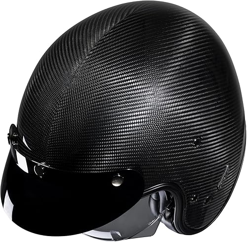 Miniatura 8 de HJC V31 Carbon Cruiser - Casco de motocicleta para hombre