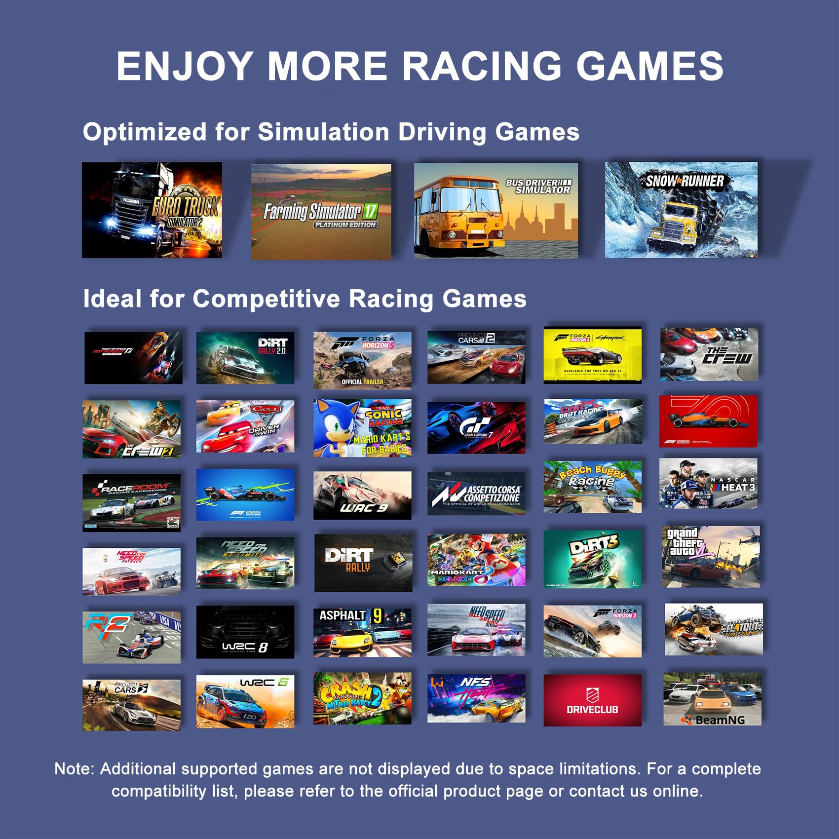 PXN V9 Volant de Jeux avec Pédales et Levier de Vitesses, 270/900° Volant de Course, Retour de Vibratoire pour PS4, Xbox One, Xbox Series X&S, PC, PS3, Switch