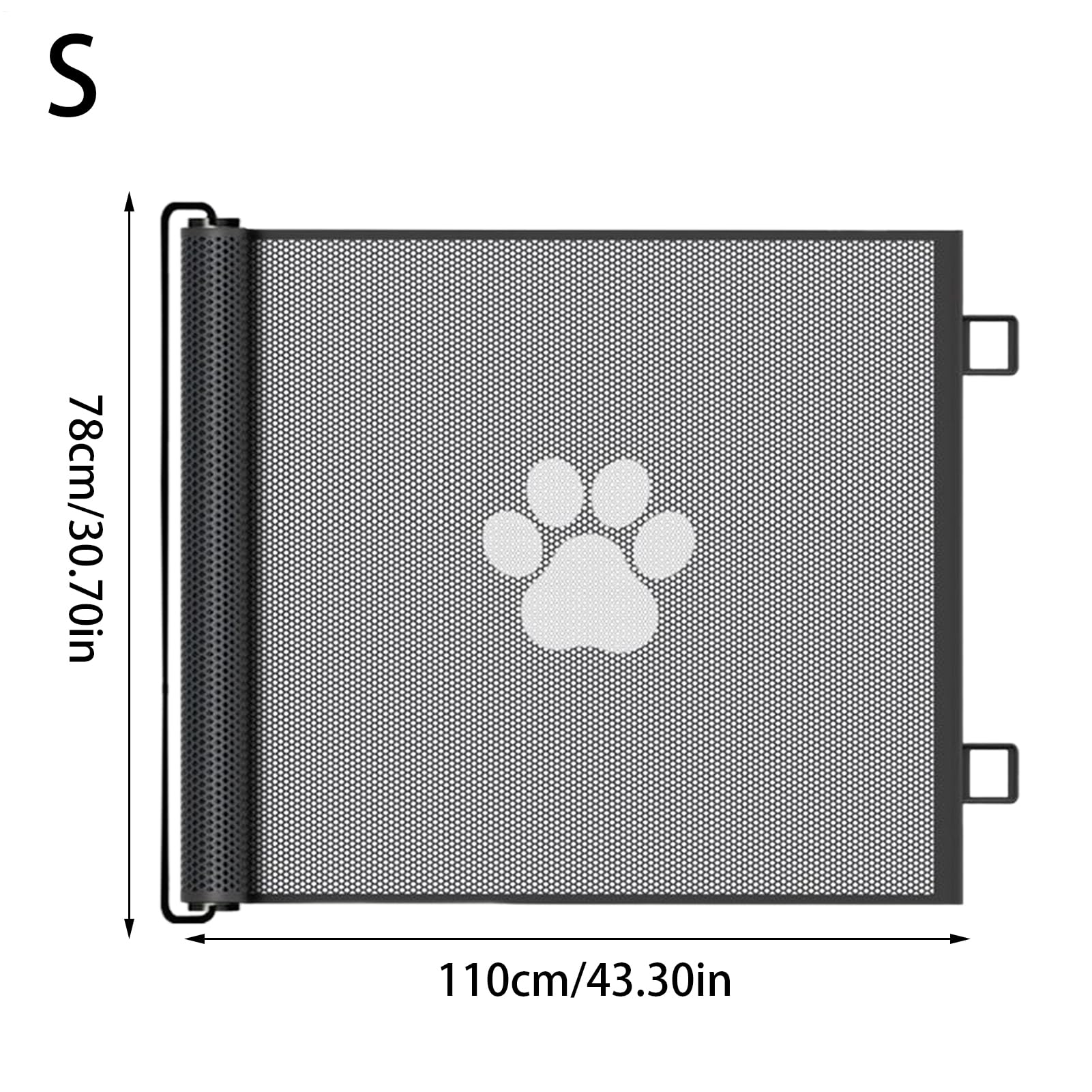 Barreras Retráctiles Para Bebés Barrera Extensible De Malla Para Mascotas | Accesorios Para Mascotas Jardín Baño Guardería Sala De Juegos Cocina Entrada Pasillo Exterior Sótano Puerta