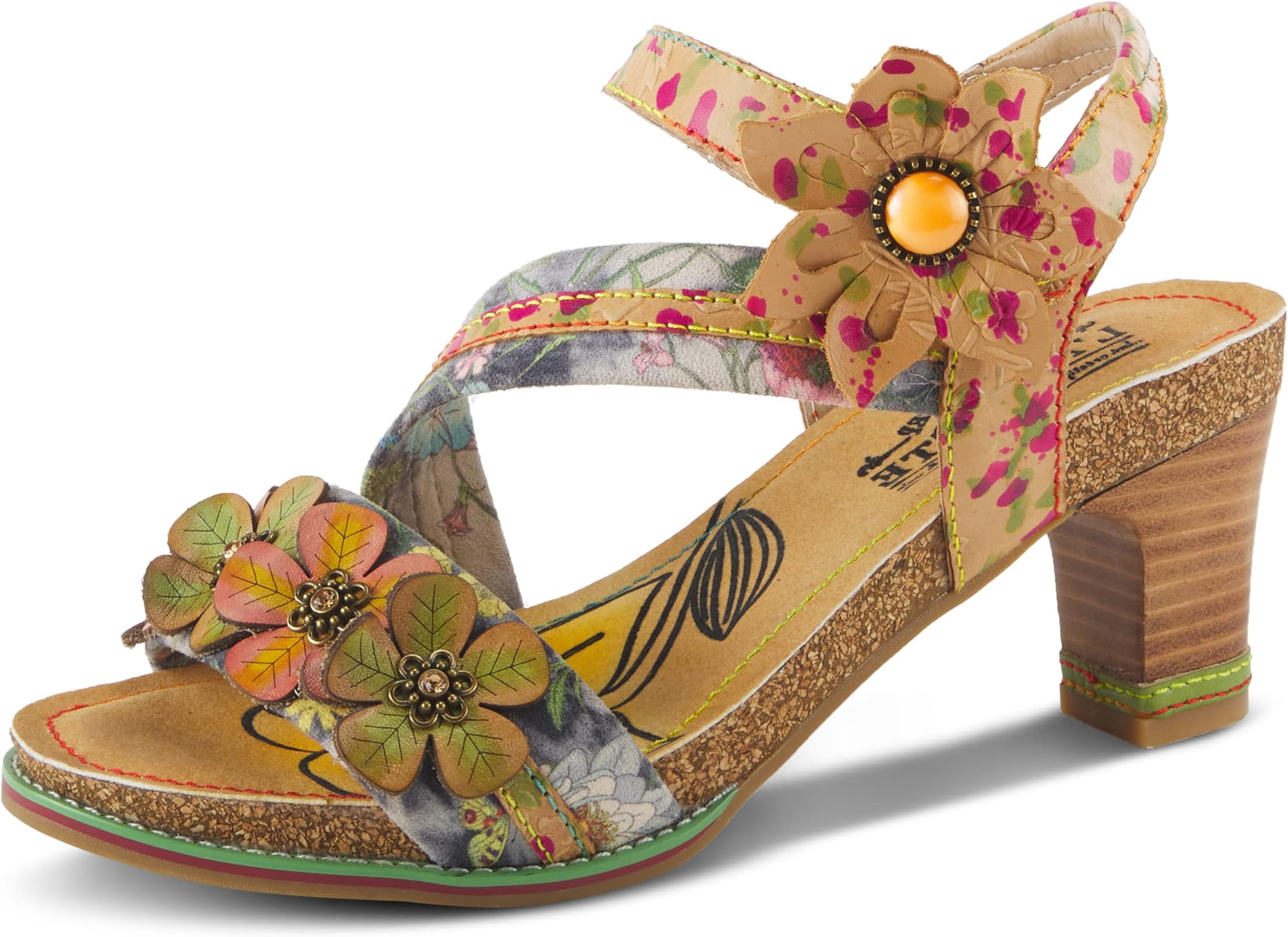 Spring Step L'ArtisteL'Artiste by Spring Step Chagell Tan Multi EU 39 (US Women's 8.5) M