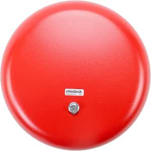 Wheelock Bell Ringer Wheelock MB-G10-24-R MB Motor Bell, Vibrating, Red, 10