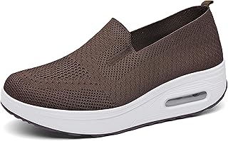 Zapatillas De Deporte Zapatos Respirado Ligero Malla Talla 35-42 Mujeres Deporte Running Zapatillas Sacudir Casual Zapatos Height-Increasing Sneaker