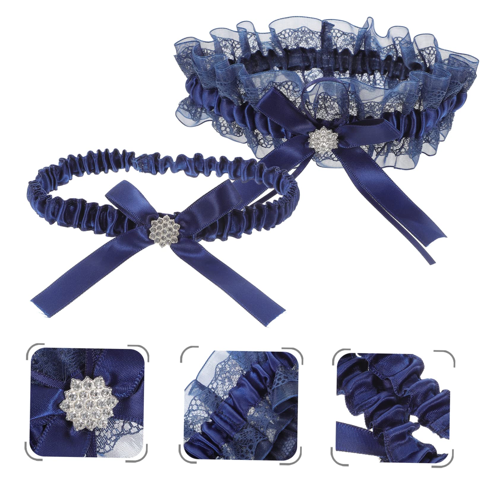 Abaodam 10pièces Garter Dentelle Pour Mariage De Jarretières Élégantes Pour Femmes Accessoire De Légèreté Confort Décoration De Jambe Idéale Pour Mariée Et Invités