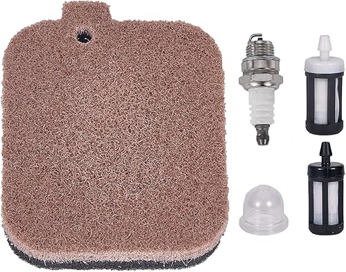 Kit de afinación de filtro de aire BG55 para compatible con Stihl BG46 BG45 BG55 BG65 BG85 BR45C SH55 SH85 Soplador de hojas reemplaza piezas 4229