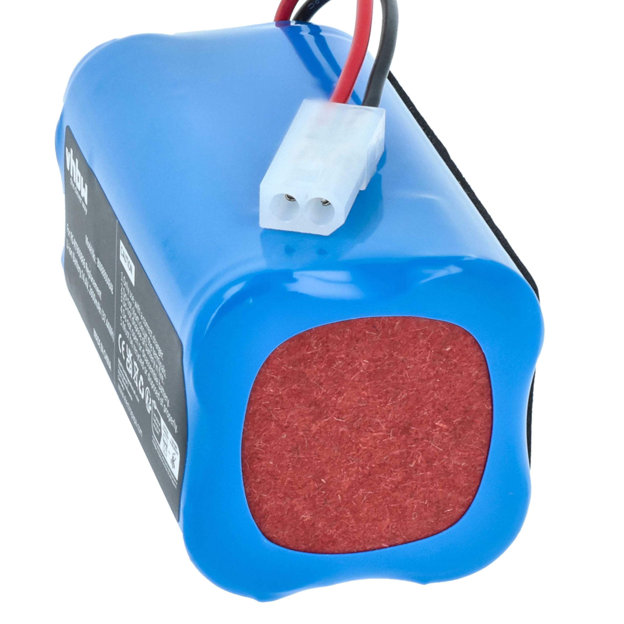 vhbw batteria compatibile con Rowenta Explorer 20, 40, 40 Total Care Connect, 20 Aqua, 45 home cleaner (2600mAh, 14,4V, Li-Ion, senza custodia)