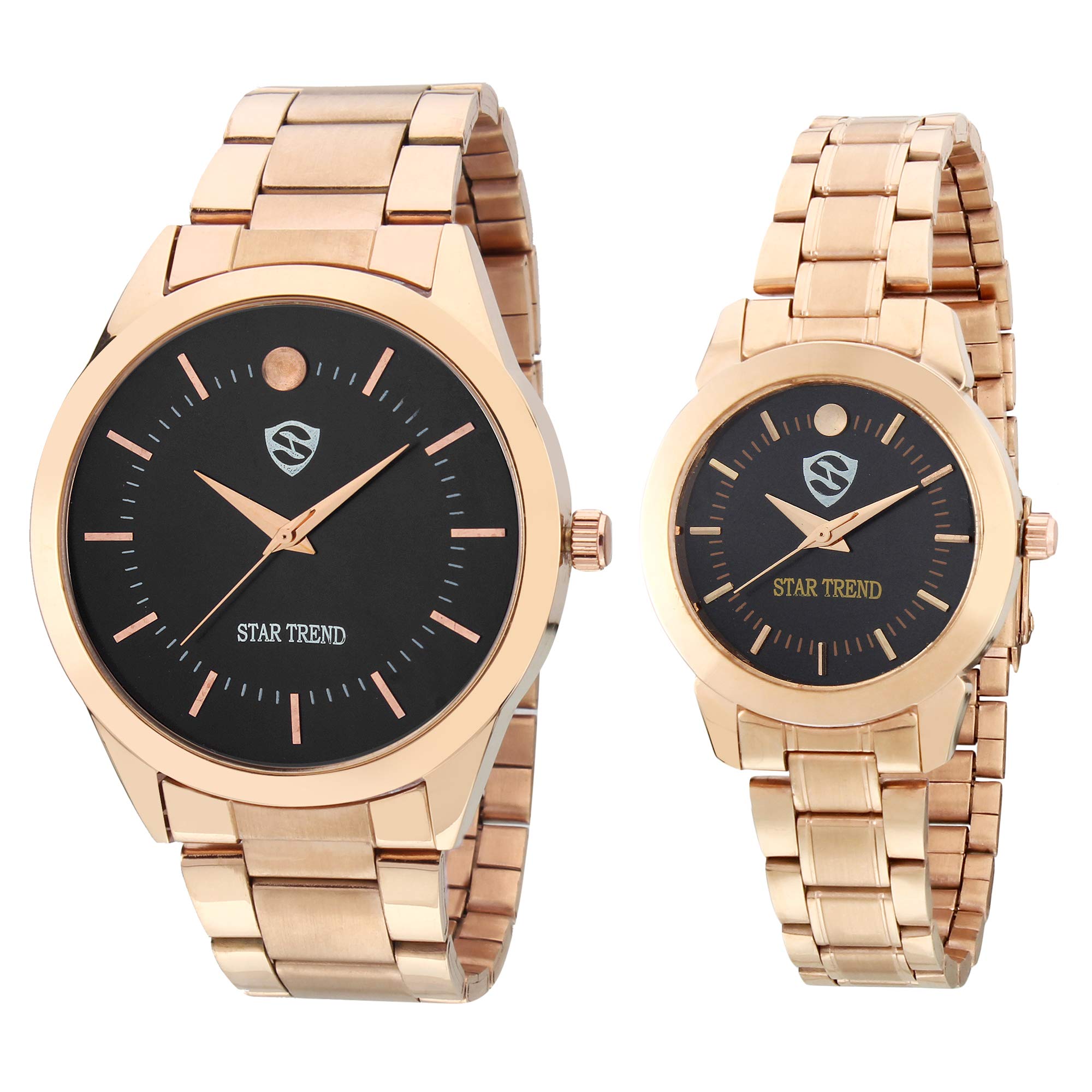 swiss track Analog Chain Strap Watch for Couple (ST_012) Pack of 2 Pc (B0BKPJ2JTD) Amazon Price History, Amazon Price Tracker