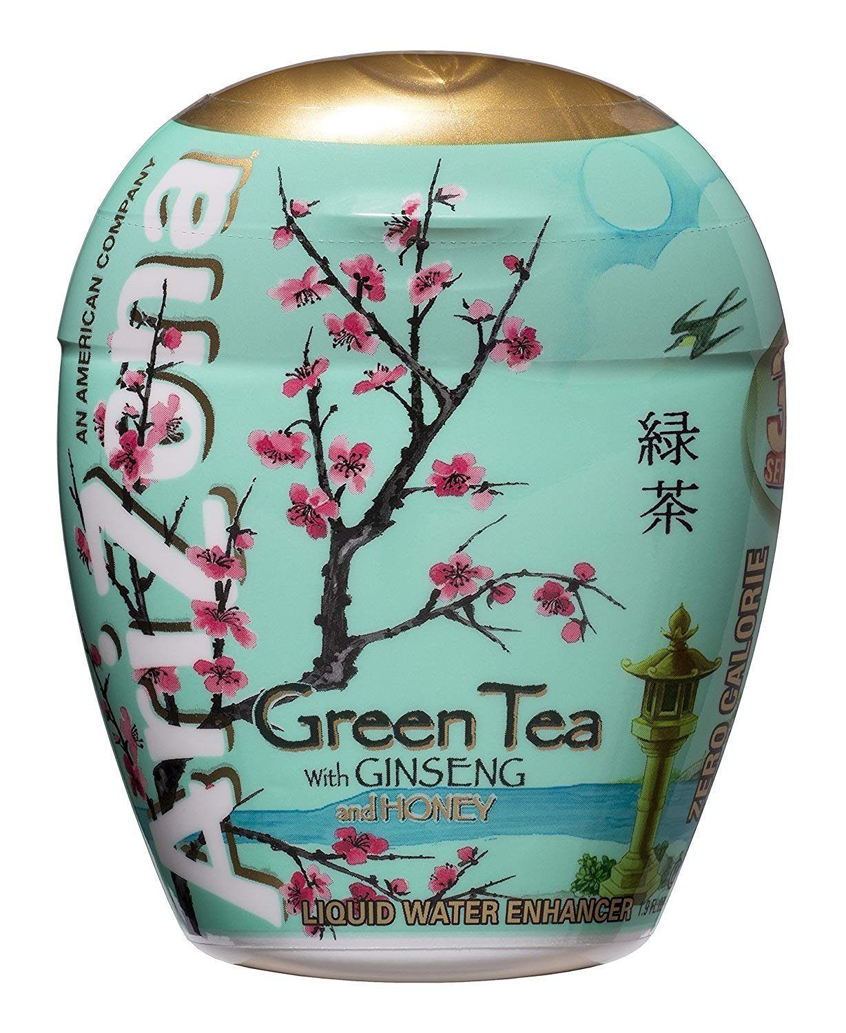 Arizona Green Tea with Gingseng Liquid Water Enhancers 1.9 oz Containers - Single Pack