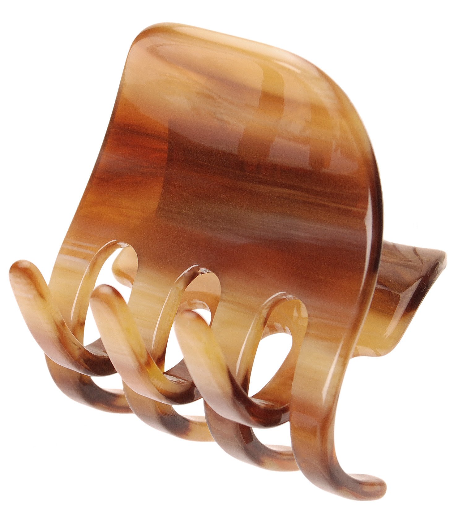 France Luxe Medium Gallery Claw Clip, Classic, Handmade French Hair Clips for Women, All Hair Types, Strong Hold With Gentle Grip, Lightweight, Women’