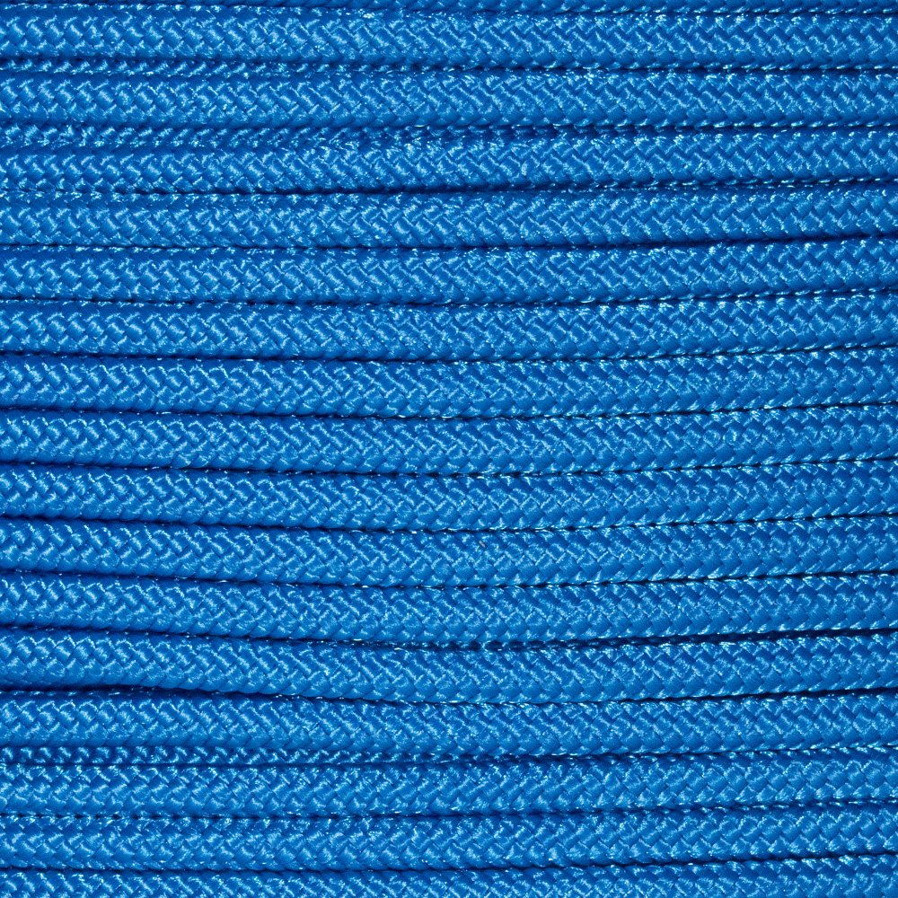 Golberg Premium Polyester-Zubehörseil, glattes Geflecht, minimales Stretch-Seil, 30 m x 5 mm, Königsblau