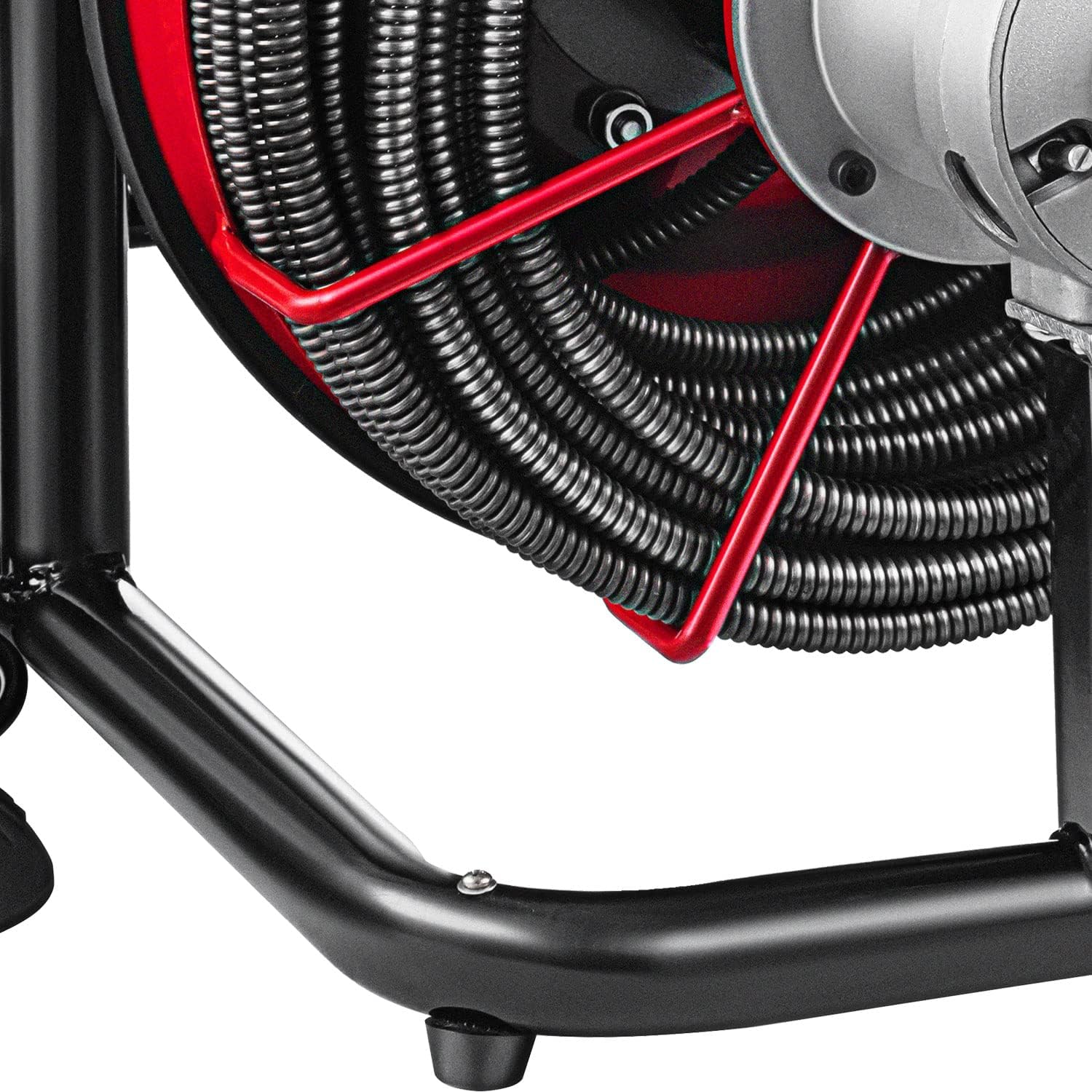 SmarketBuy Drain Cleaner Machine 1/2 Inch x 100 Ft, Drain Cleaning Machine 550 W with 8 Cutter and Foot Switch, Snake Sewer Cleaner for 1 to 4 Inch Pipes