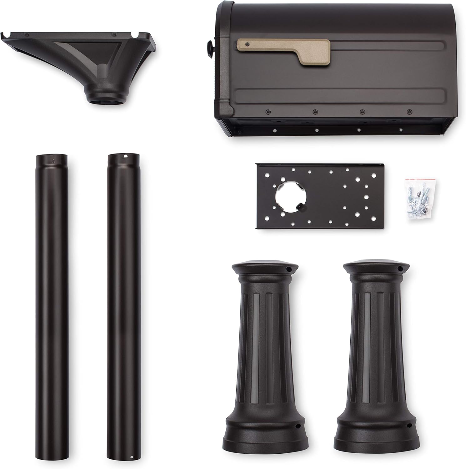 80% Off Discount Architectural Mailboxes 7980RZ Roxbury Kit Mailbox, Rubbed Bronze