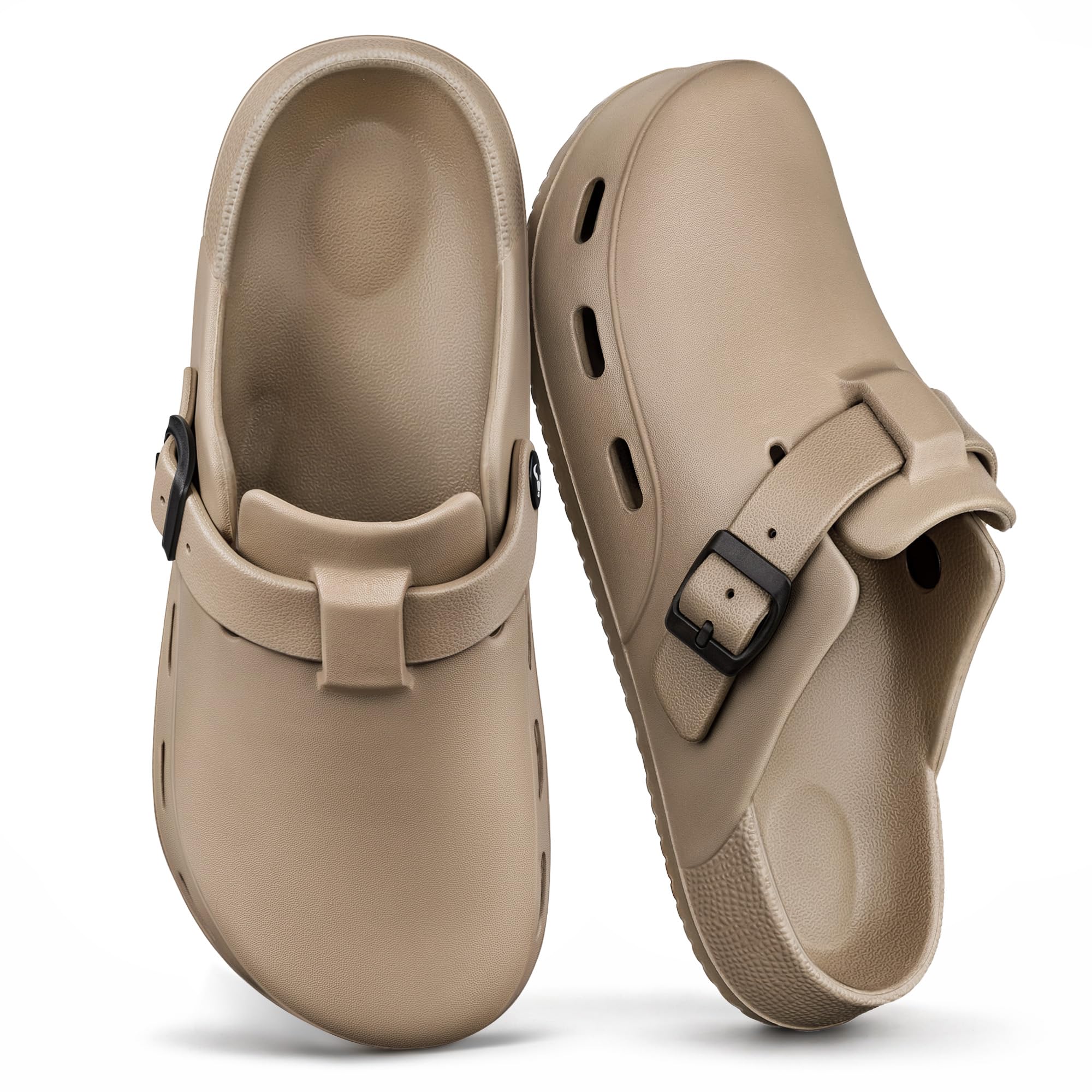 KEMISANT Clogs Mules for Women Nursing Garden-Cushioned Footbed-Ligthweight