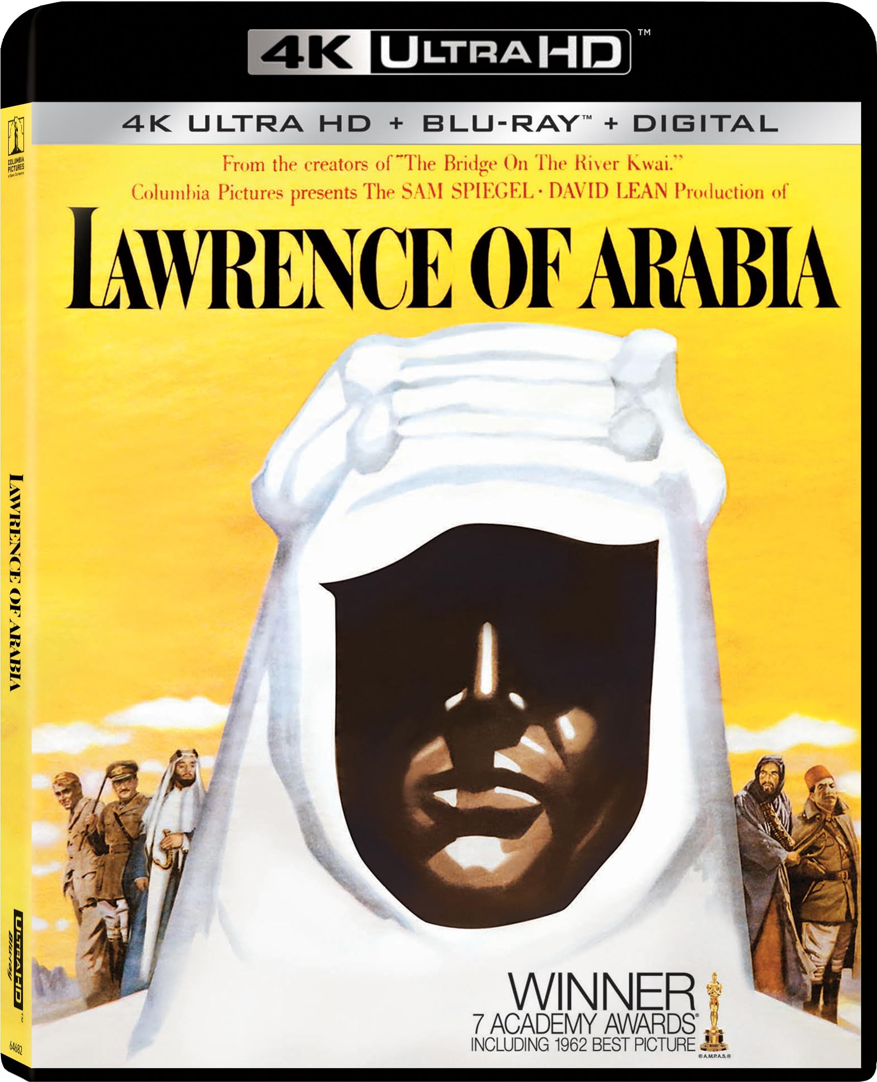 Lawrence Of Arabia 4 Discs - UHD BD Combo Digital