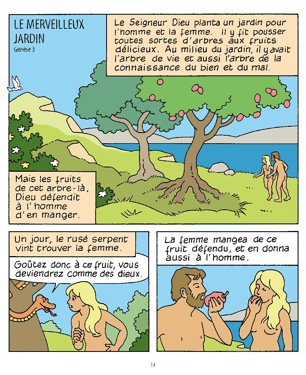 La bible pour les enfants en BD (L'Evangile en BD)