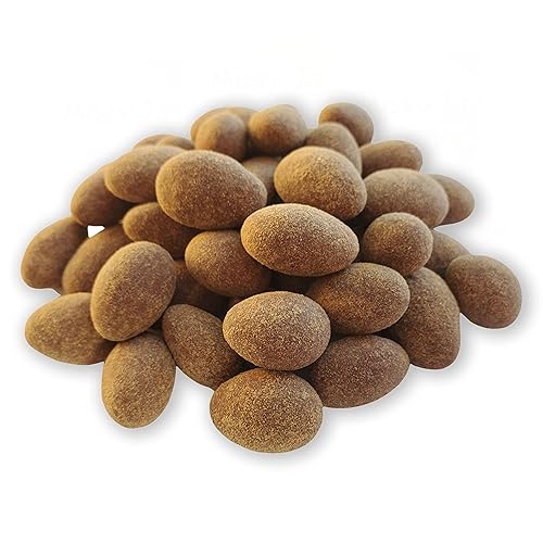 Miniatura 4 de Missy J's Almendras orgánicas cubiertas de algarroba de 6 onzas, paquete de 3  Hecho de algarroba con azúcar de coco, vegano y sin gluten  Sustituto